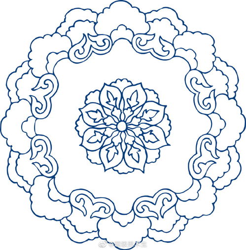 值得學(xué)習(xí)的中國傳統(tǒng)繪畫——手繪青花瓷圖形設(shè)計素材與美術(shù)圖案設(shè)計服務(wù)